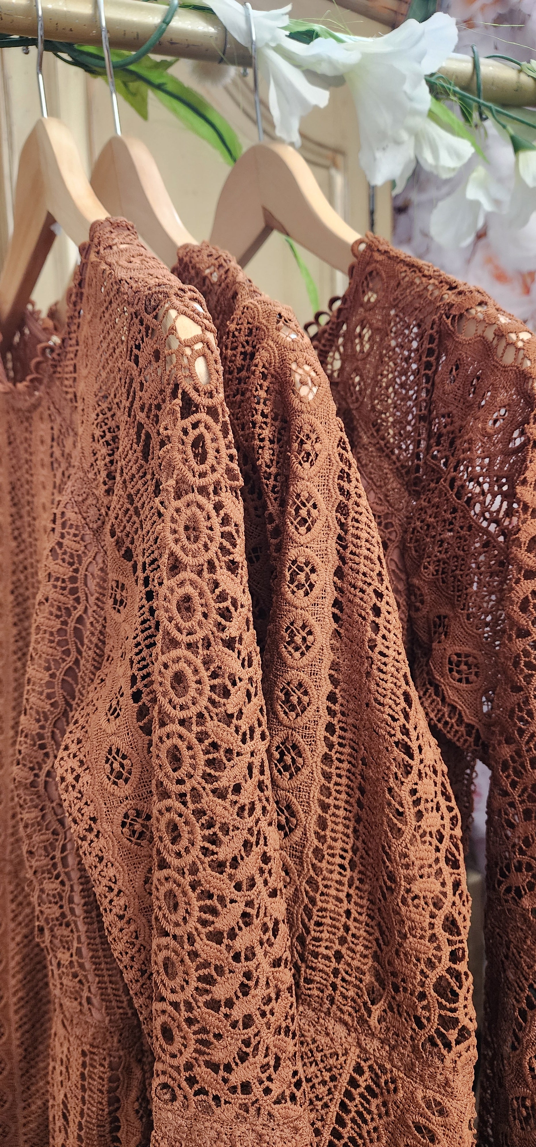 Sulma brick Dress