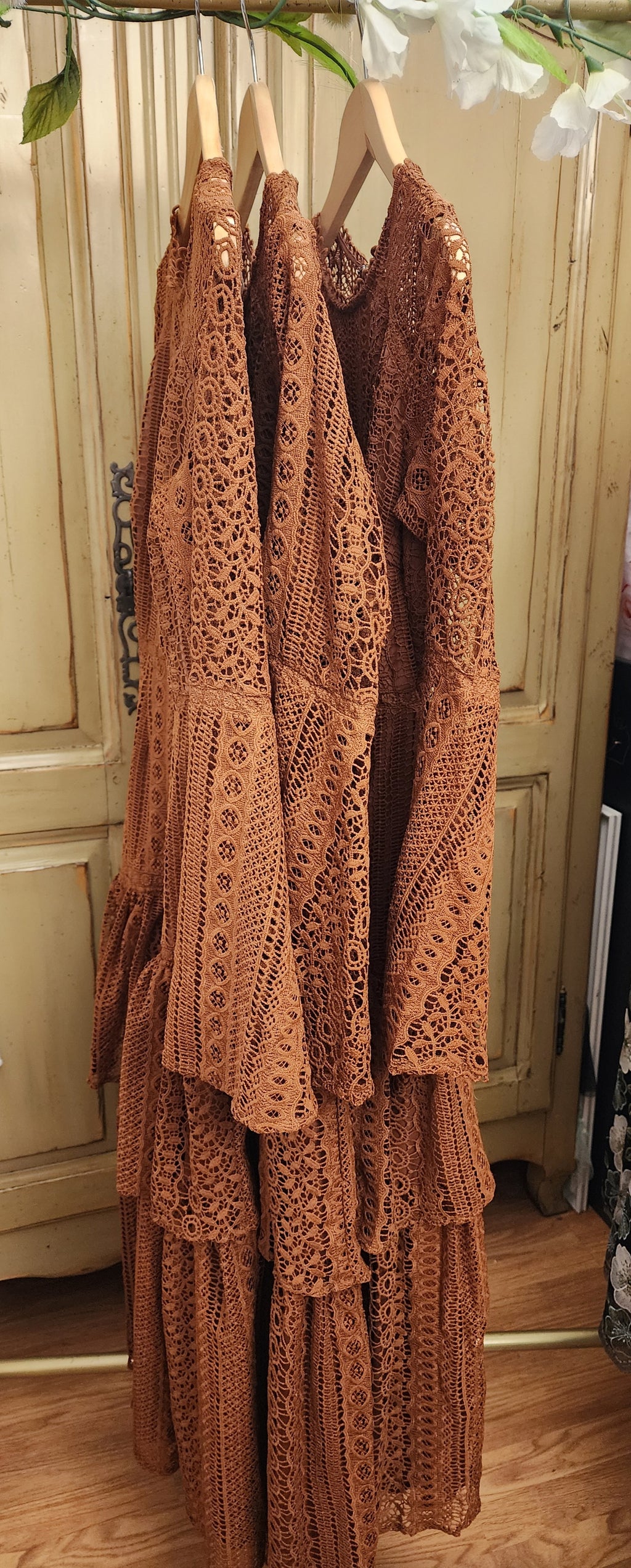 Sulma brick Dress