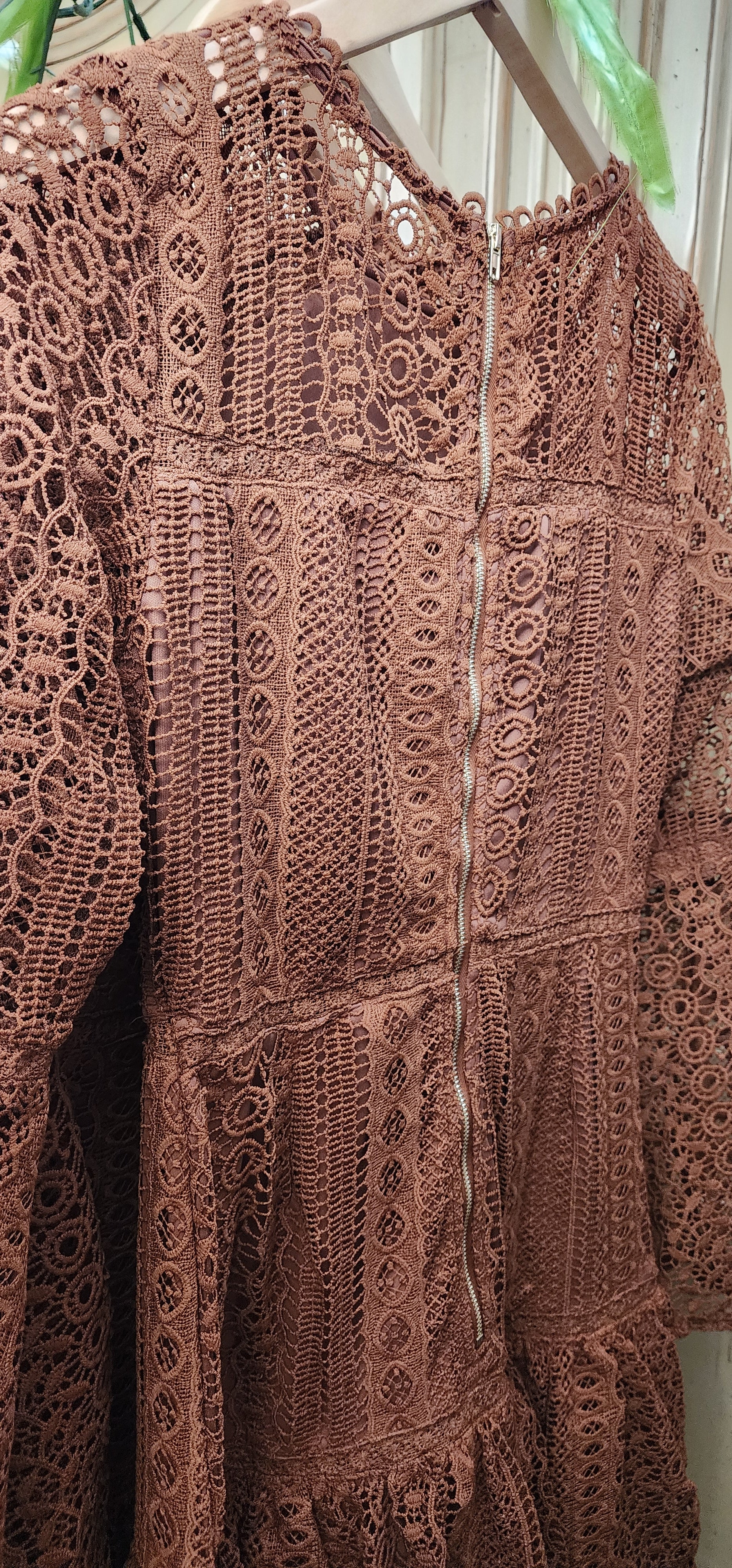 Sulma brick Dress
